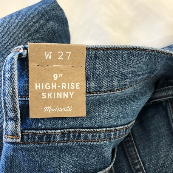 Madewell 9inch high-rise skinny - Picture 3 of 5